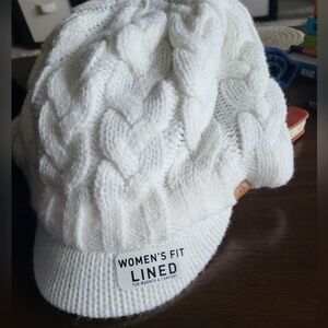 adidas Women's White Knit Hat
